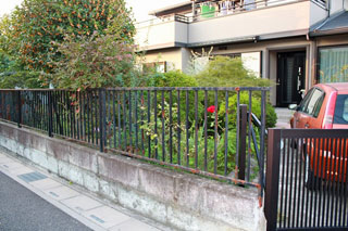施工前の庭 施工前の庭